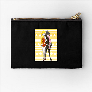 Trash Angel Energy Panty And Stocking With Garterbelt Zipper Pouches