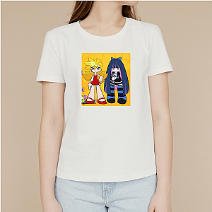 Fallen Angels, Risen Icons Panty And Stocking With Garterbelt T-Shirts