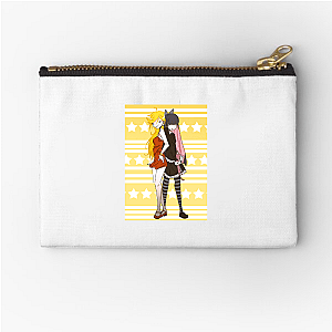 Trash Angel Energy Panty And Stocking With Garterbelt Zipper Pouches