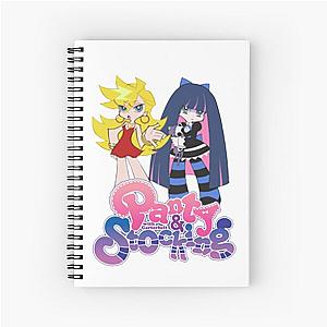 Panty & Stocking with Garterbelt Logo Spiral Notebook