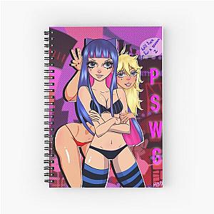 Panty and Stocking Fanart Spiral Notebook