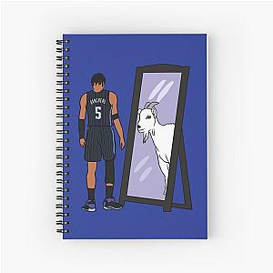 Paolo Banchero Mirror  Spiral Notebook