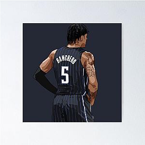 Paolo Banchero Orlando Vector Medium Print Poster