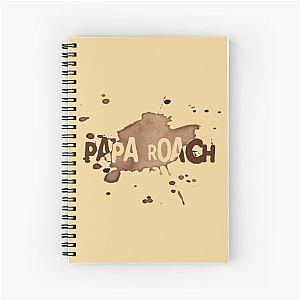 Papa Roach Splash Spiral Notebook