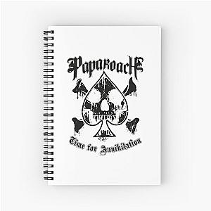  papa roach Spiral Notebook