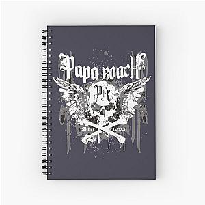 Pretty Rise In The Fandom  Papa Roach Cut Spiral Notebook