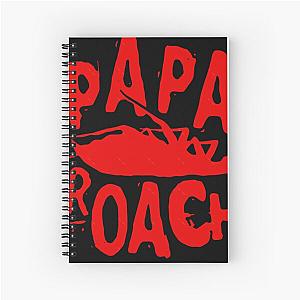 News Papa roach Spiral Notebook