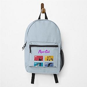 Paper Girls 4 s  Erin Mac KJ Tiffany  retro vintage 80s  girl   Backpack