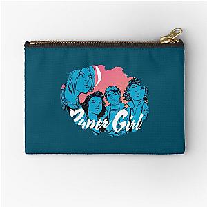 Paper Girls Comic Cover Splatter Style Design   Zipper Pouch