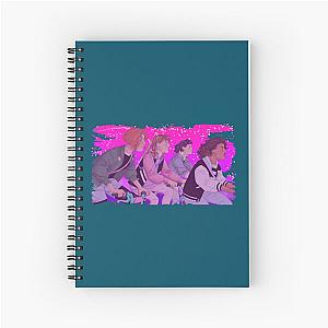 Paper Girls  Erin Mac KJ Tiffany  retro vintage 80s  gift idea   Spiral Notebook