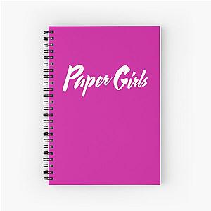 Paper Girls Pink Series Comic Book Spiral Notebook