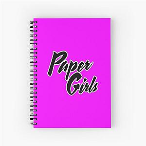 Paper Girls Black Series Comic Book Spiral Notebook