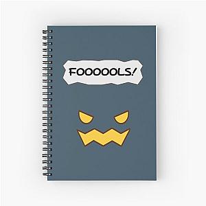 Paper Mario Black Chest Demon Spiral Notebook