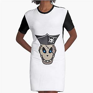 Paper Mario TTYD Cortez Graphic T-Shirt Dress