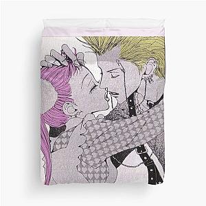 Paradise Kiss Miwako Sakurada and Arashi Nagase (Kiss) Spread Duvet Cover