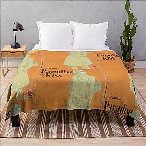 Caroline Kiss Manga Cover Throw Blanket