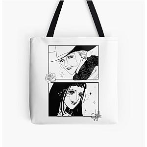 Paradise Kiss Caroline Butterfly All Over Print Tote Bag