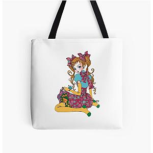 Miwako Sakurada Paradise Berry Over Print Tote Bag