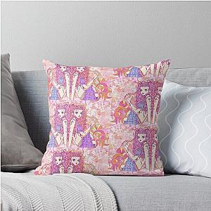 Pink Kiss Throw Pillow