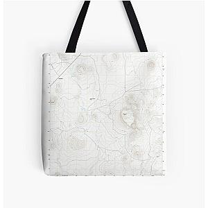 USGS TOPO Map Arizona AZ Paramore Crater 20111026 TM All Over Print Tote Bag RB1810