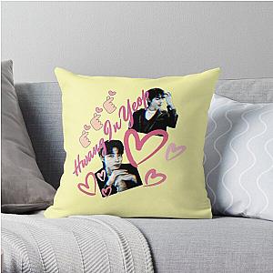 hwang in yeop kpop kdrama korea cute cantaffordy Paramore Melanie Martinez Mr Beast xero jcb x factor beta squad Throw Pillow RB1810