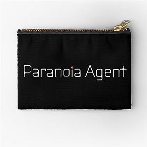 Paranoia Agent Logo White Zipper Pouch