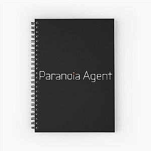 Paranoia Agent Logo White Spiral Notebook