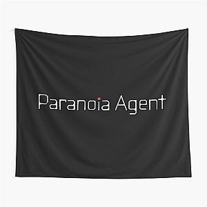 Paranoia Agent Logo White Tapestry