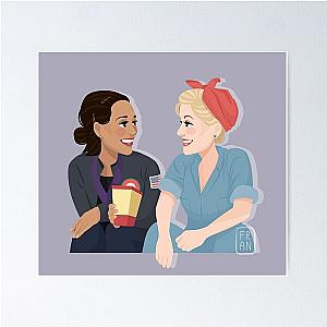 Ann and Leslie - Parks and Recreation Poster