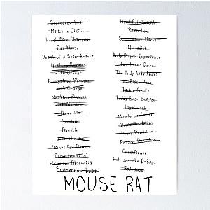 Parks and Recreation Mouse Rat previous names Poster