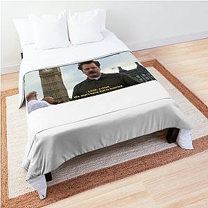 Funny Parks and Recreation Ron Swanson  Comforter