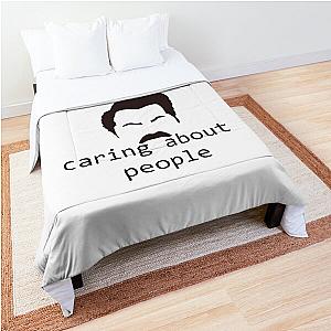 Ron Swanson Parks And Recreation Comforter