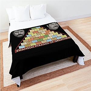 Ron Swanson Greatness Parks and Recreation Comforter