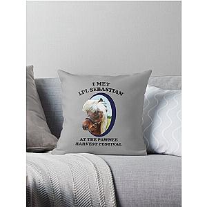 Lil Sebastian - Parks and Recreation Throw Pillow