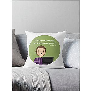 Parks and Rec Andy “Network Connectivity Problems” Throw Pillow