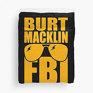 Funny Gift For Parks And Recreation Burt Macklin Fbi - Parks And Recreation Duvet Cover