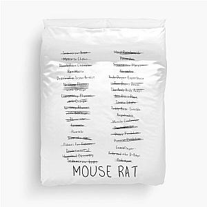 Parks and Recreation Mouse Rat previous names Duvet Cover