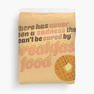 Breakfast Food - Parks and Recreation Duvet Cover