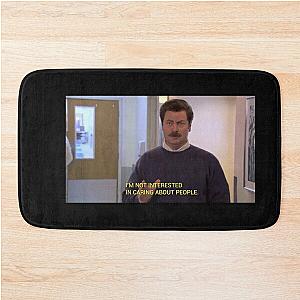 Funny Parks and Recreation Ron Swanson  Bath Mat