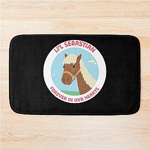 Retro Parks And Recreation Li'L Sebastian Bath Mat