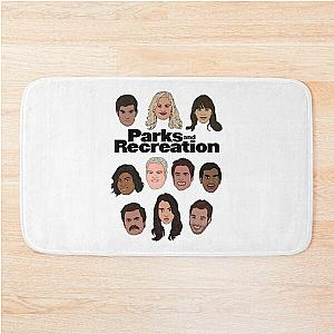 Parks and Recreation Crew Bath Mat