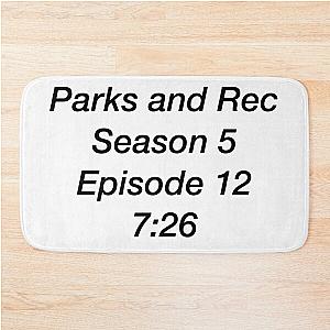 Parks and Recreation Refrence Bath Mat