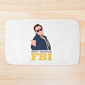 Parks and Recreation Burt Macklin FBI Bath Mat