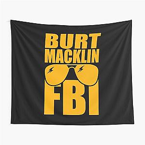 Funny Gift For Parks And Recreation Burt Macklin Fbi - Parks And Recreation Tapestry