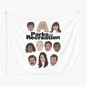 Parks and Recreation Crew Tapestry