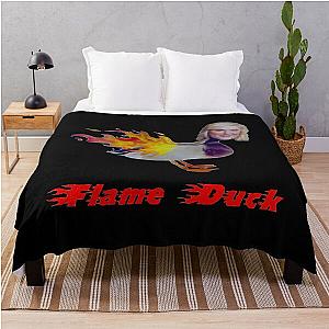 Parks and Recreation Flame Duck   	 Throw Blanket