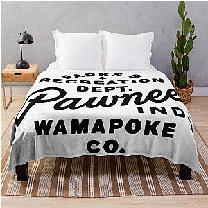 Pawnee Parks and Recreation Department Indiana Wamapoke County Throw Blanket