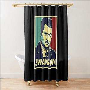 Ron Swanson Parks And Recreation Shower Curtain