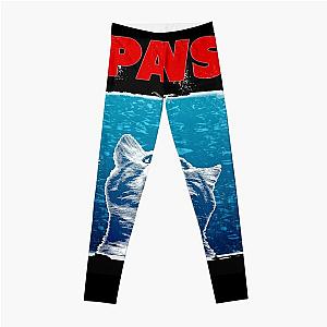 Commedy Cat Cats Paws Parody Movie Fun Parks Rec Parks Recreation Parks And Recreation Funnny Leggings