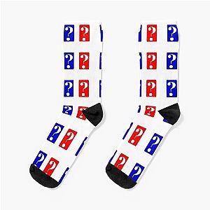 Parks and Rec Question Marks Socks